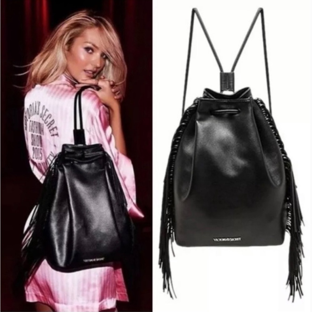 NWOT Victoria Secret fringe backpack